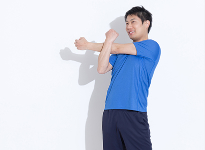 ３．着替えが必要な方は、着替えてください。